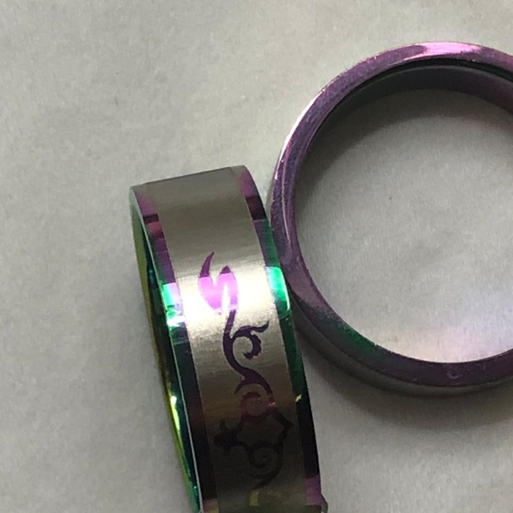 Mens Multicolored Ring - Picture 4 of 5